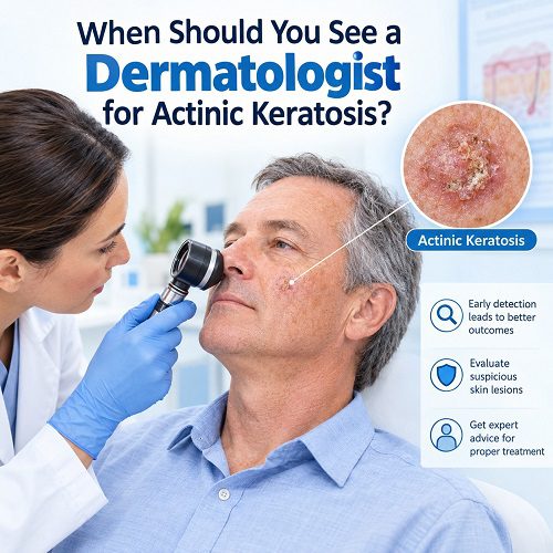 When Should You See a Dermatologist for Actinic Keratosis?