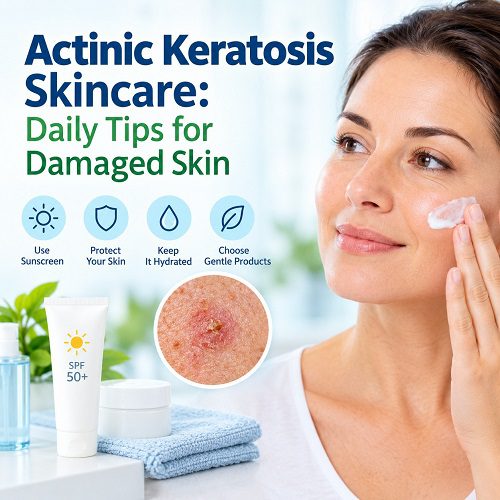 Actinic Keratosis Skincare: Daily Tips for Damaged Skin