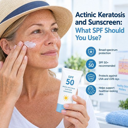 Actinic Keratosis and Sunscreen: What SPF Should You Use?