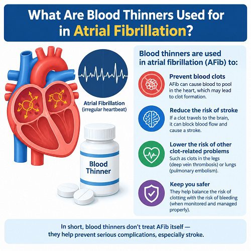What Are Blood Thinners Used for in Atrial Fibrillation?