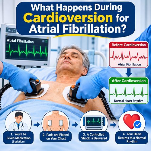 What Happens During Cardioversion for Atrial Fibrillation?