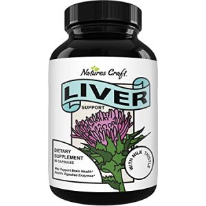 Liver Cleanse Detox and Repair Complex - Herbal Liver Support Supplement with Silymarin Milk Thistle Artichoke Extract Dandelion Root Organic Turmeric and Berberine - Milk Thistle Liver Detox Supplement