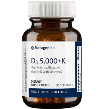 Metagenics Vitamin D3 5,000 IU with Vitamin K2