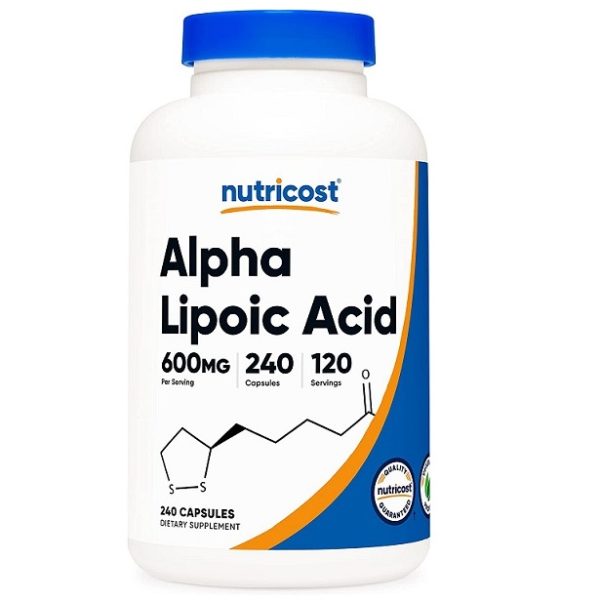 Nutricost Alpha Lipoic Acid 600mg Per Serving