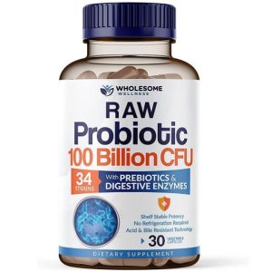 Organic Rew Probiotics 100 Billion CFU