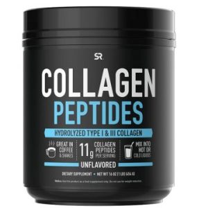 Sports Research Collagen Peptides Powder Supplement
