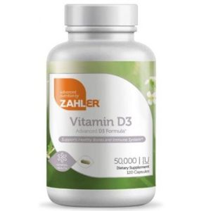 Zahler Vitamin D3 50,000 IU