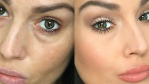How do you hide Eye Bags with Foundation
