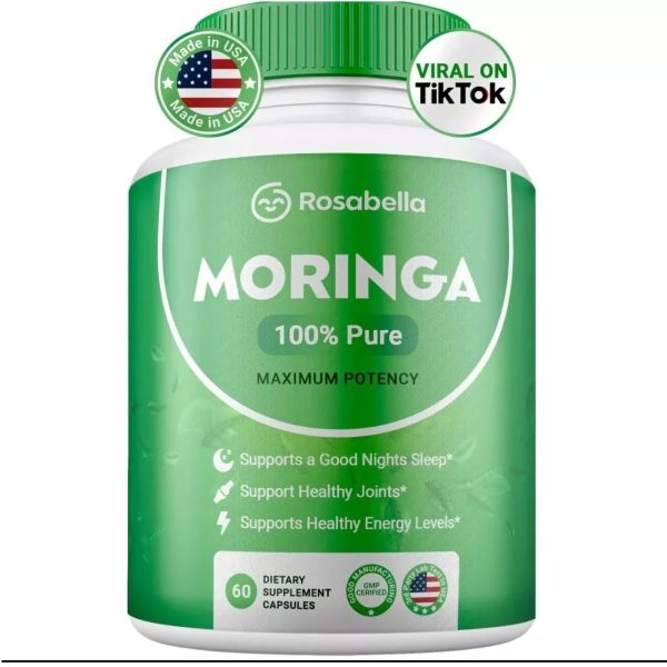 Rosabella Moringa Powder Capsules