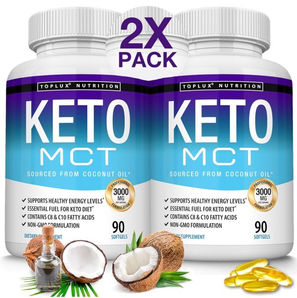 Toplux Keto MCT Oil Capsules