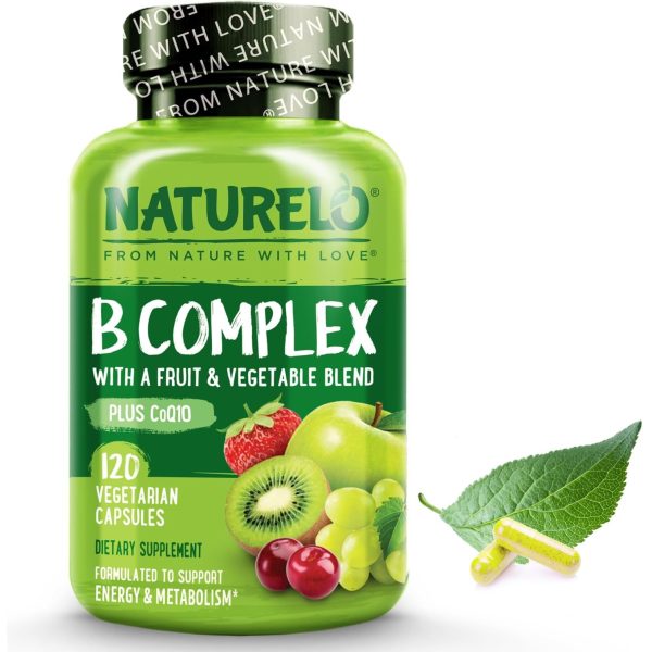 NATURELO Vitamin B Complex with Methyl B12